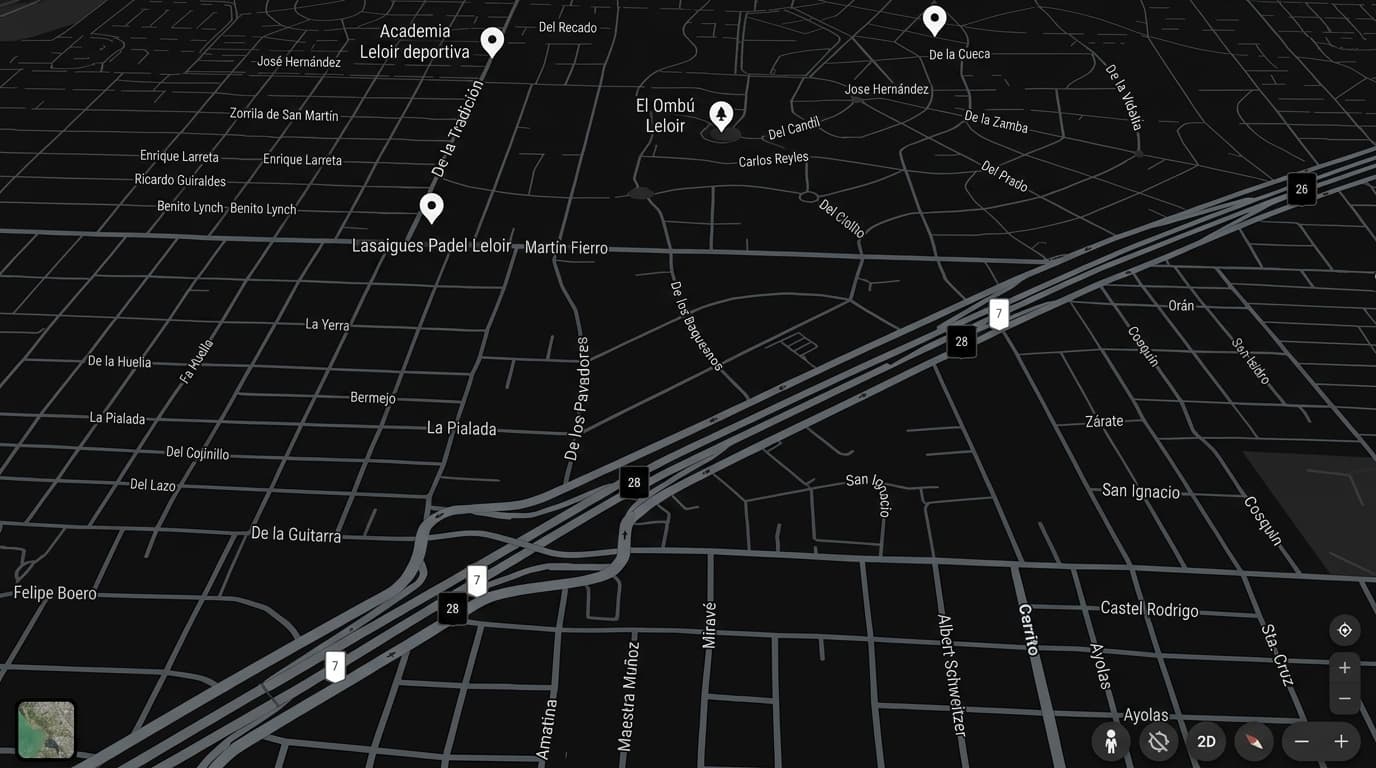 Ubicación Boscana - Parque Leloir